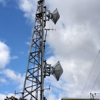 笠岡デジタルテレビ中継放送所。地デジ放送（NHK、民放7局）などを送信している様です