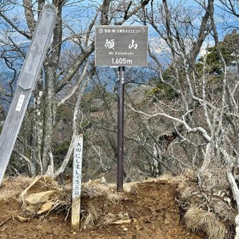 やっと着いた！4時間半かかった😮‍💨
……が、霜柱が溶けて、地面はぬかるみ状態😅