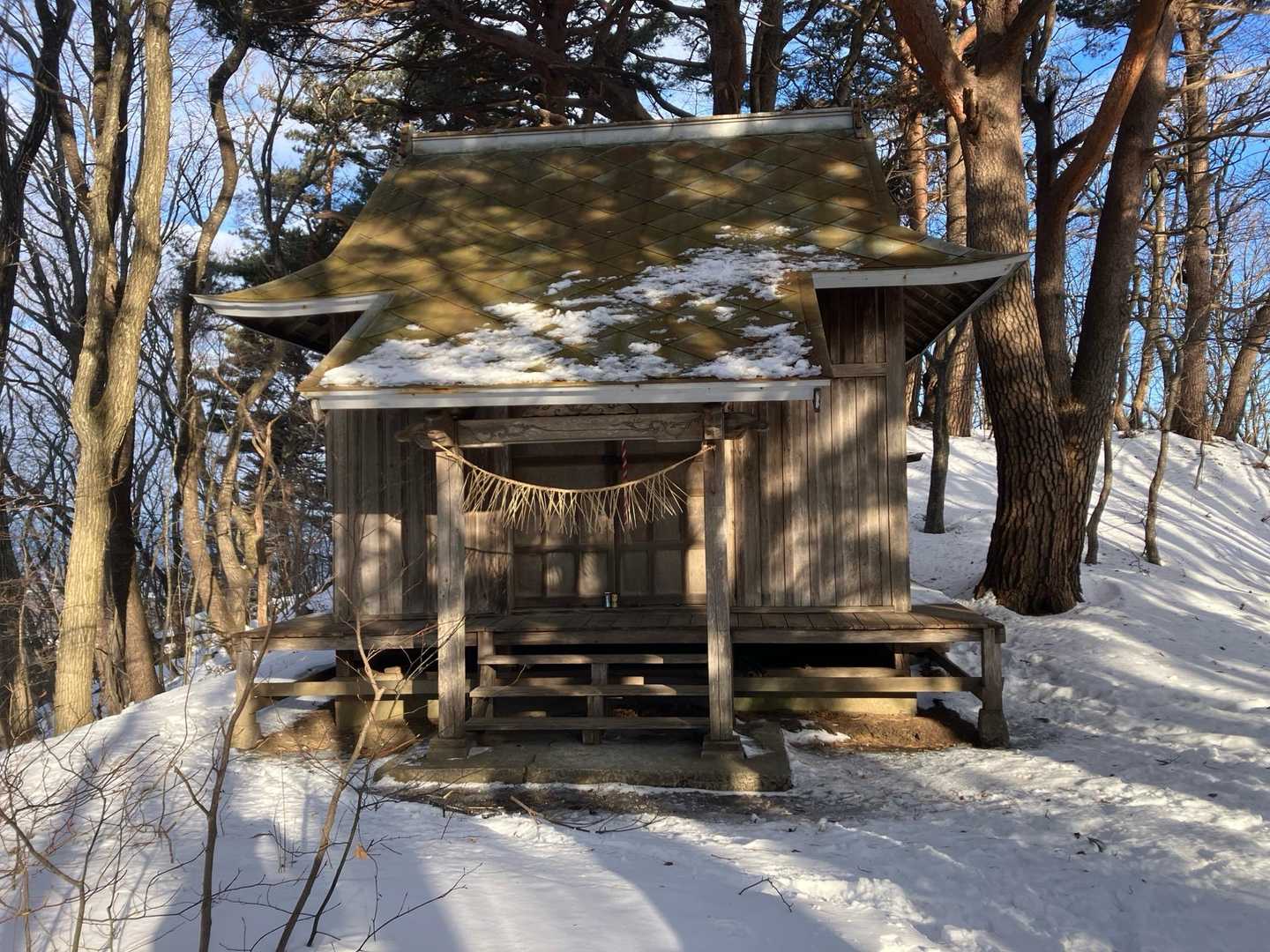 階上岳鳥屋部登山口-つくし森-南岳-階上岳-大びらき 周回コースの写真