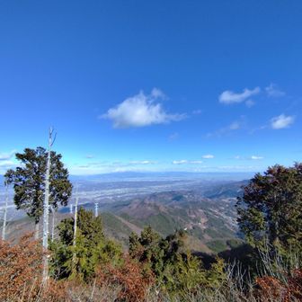 山頂からの景色