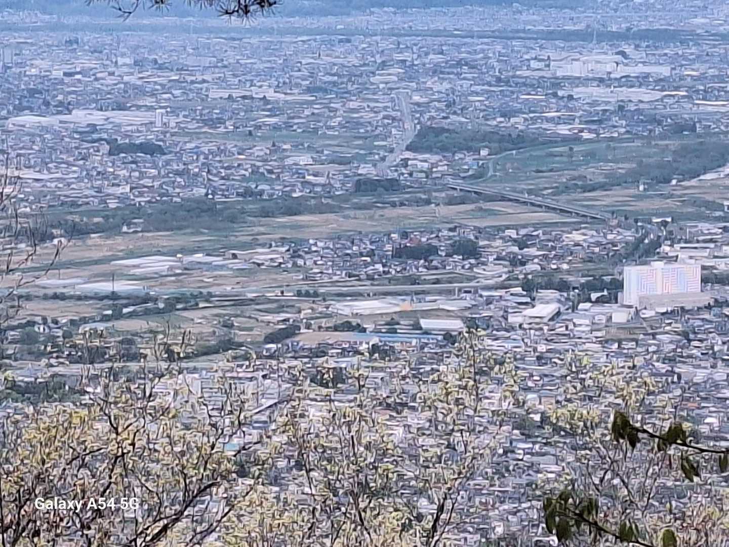 松代城址や川中島古戦場も見えてます🤩