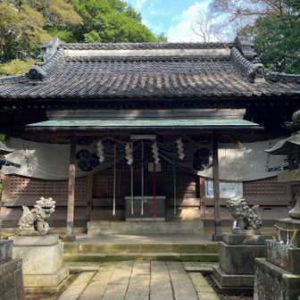 立派な本殿。