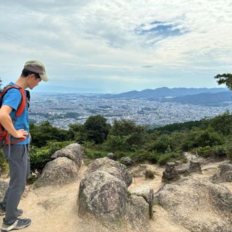 焼米ヶ原からの眺めはいい