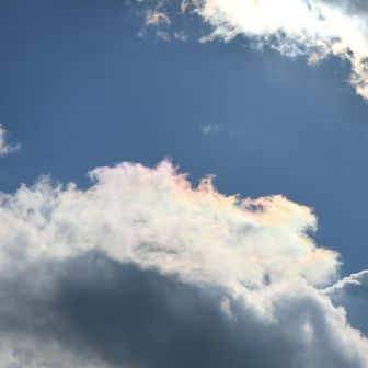 彩雲だぁ
新春から縁起がいいね