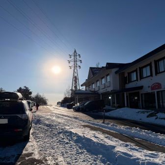 駐車場に戻ってきました
風強かったでしたが、始終良い天気でした☀️