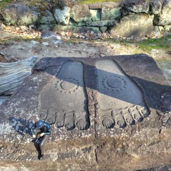 未だに続く発掘調査で数多くの発見✨️規模の大きな特徴的🏯燃えてなかったら国宝ですが🧐