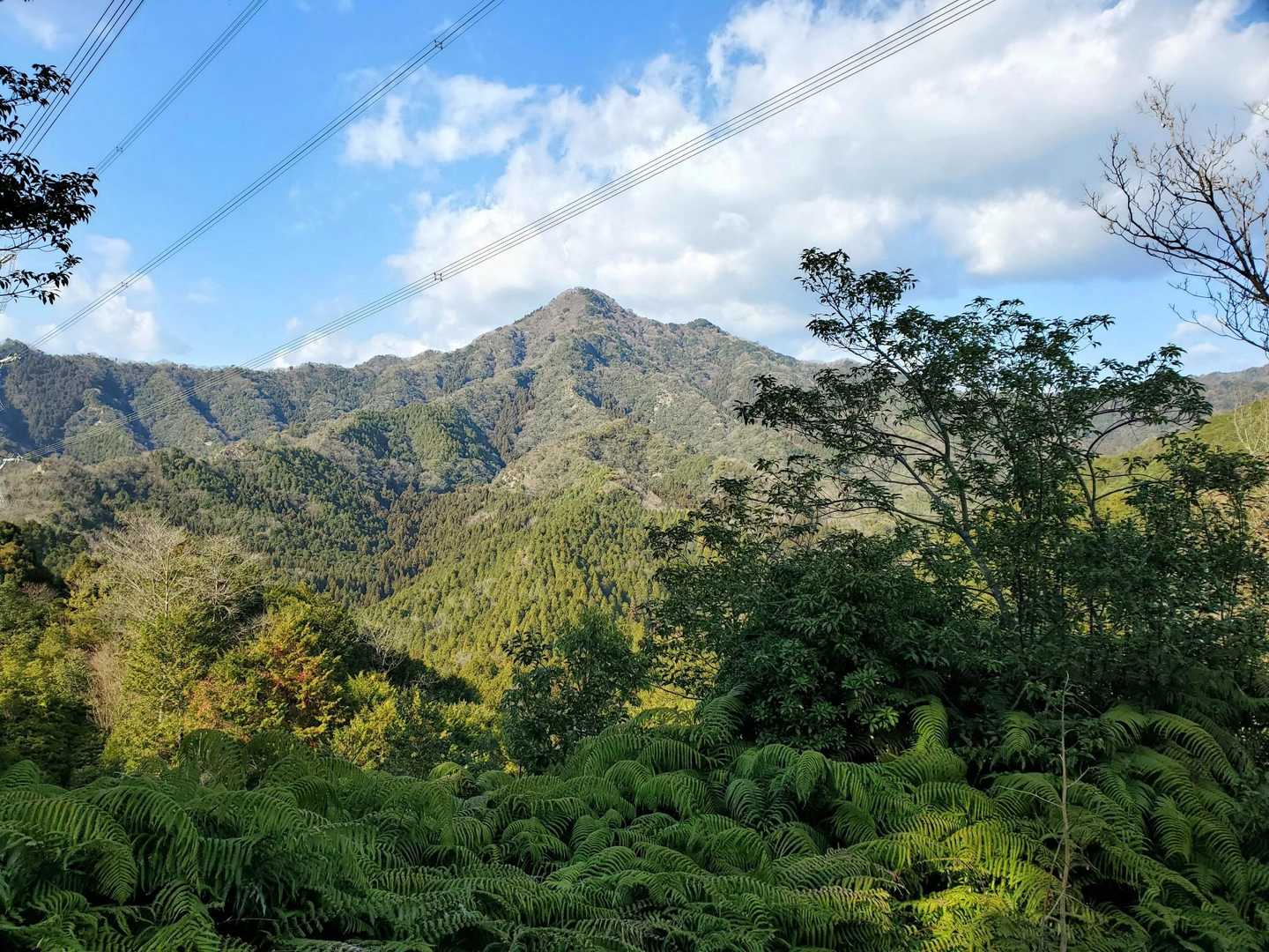 明剣岳-三角点山-明神山 周回コースの写真