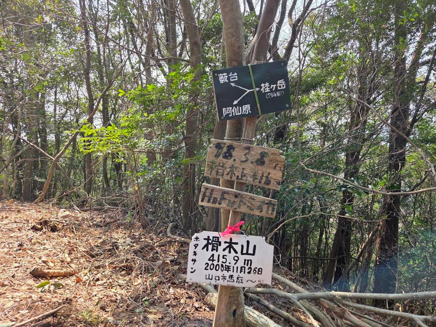 榾木山(415.9m）