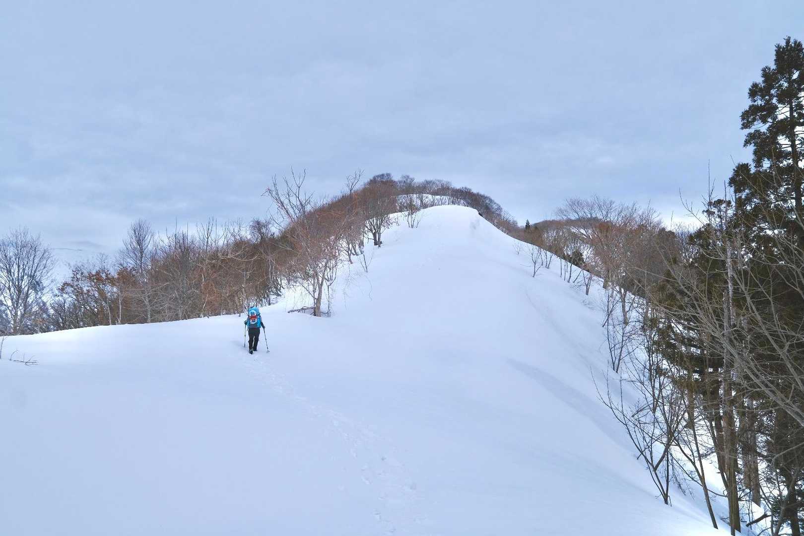 急登を抜けた先は視界良好🌟