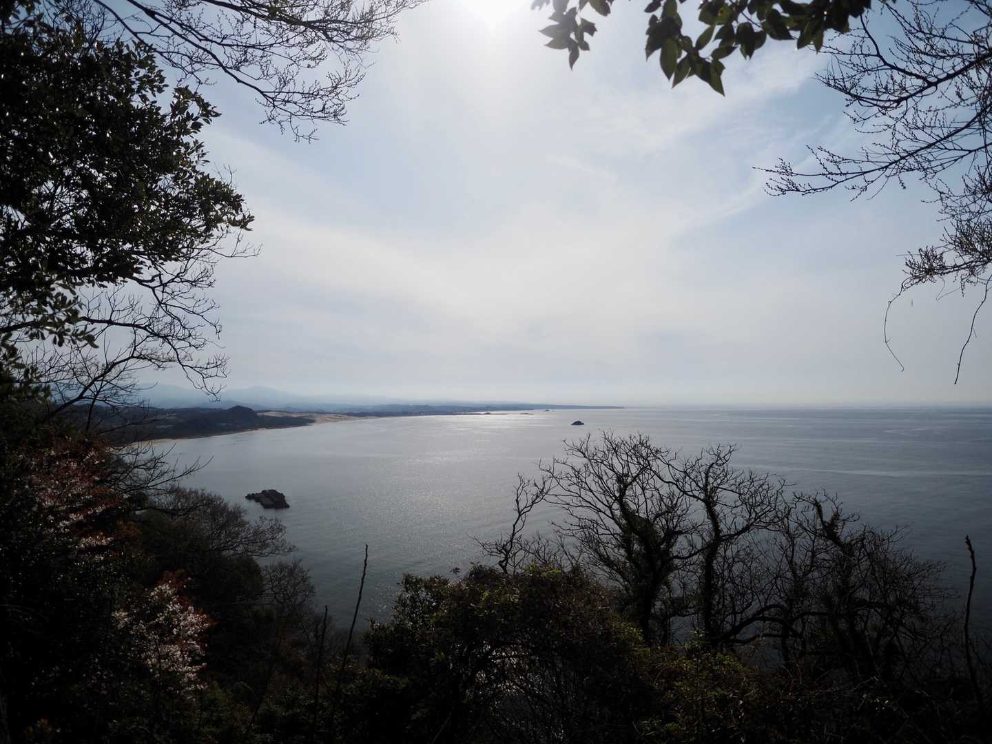 海🌊少し砂丘見える👀
