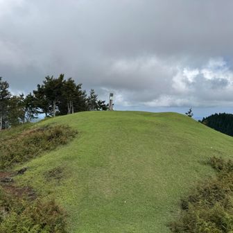山頂はこんなとこ。なかなか気持ちのいい所です。