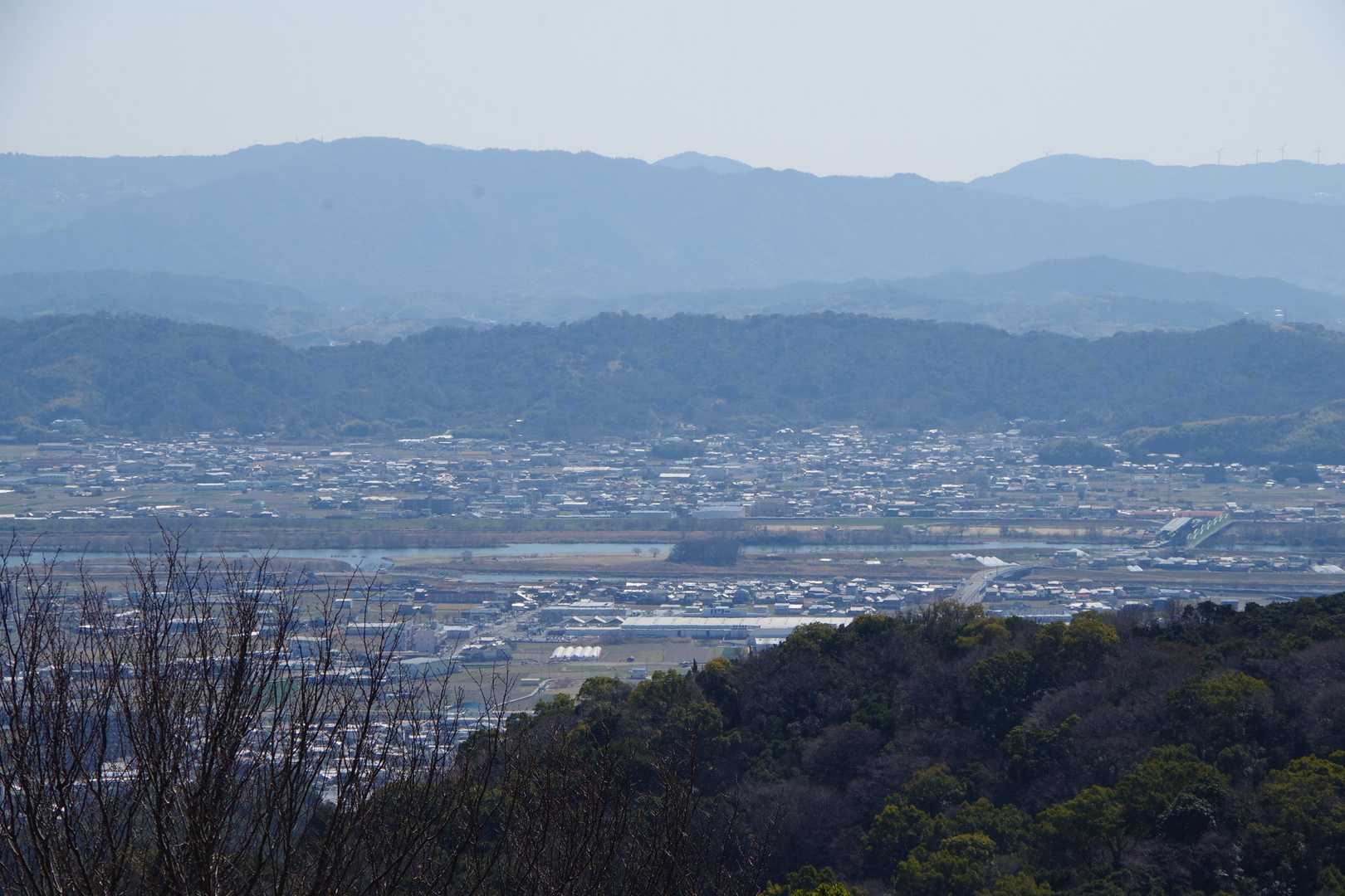 山中渓駅-山中関所跡-雲山峰-六十谷駅 縦走コースの写真