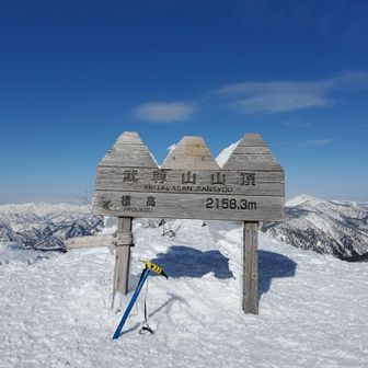 武尊山登頂
2158m