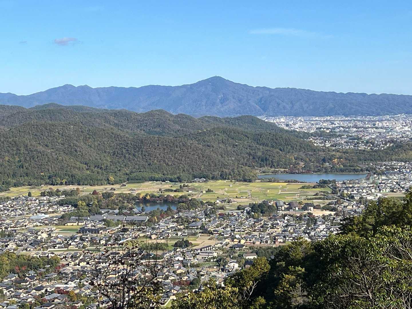 大覚寺大沢池と広沢池、比叡山