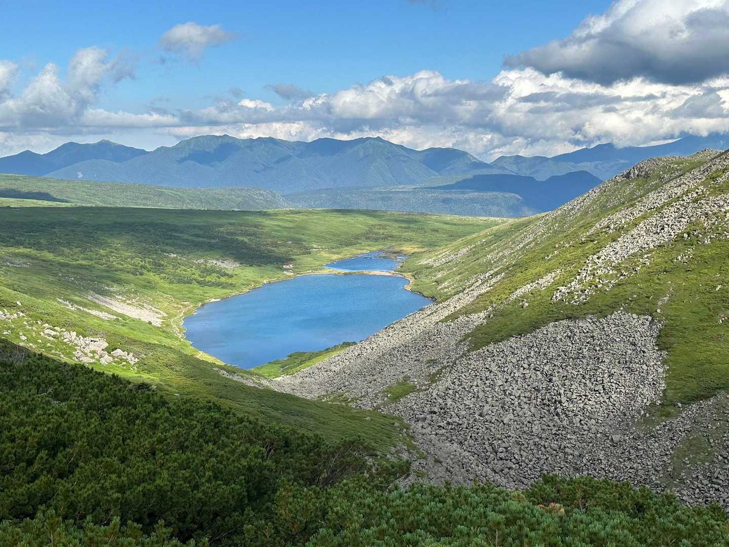 天人峡-トムラウシ 往復コースの写真