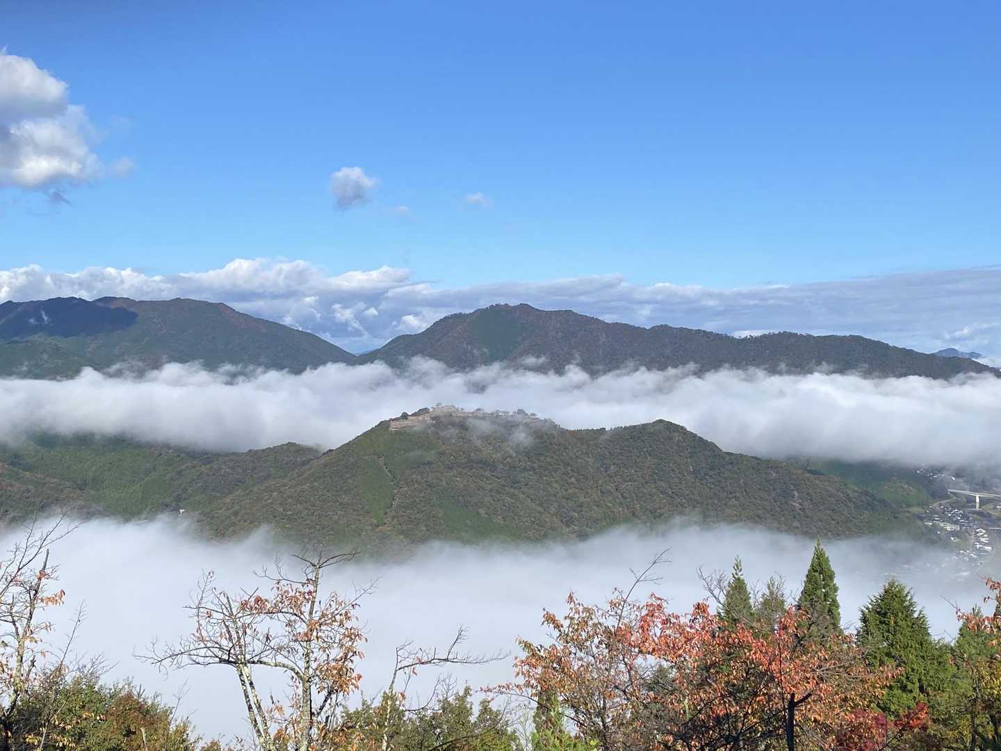 朝来山 往復コースの写真