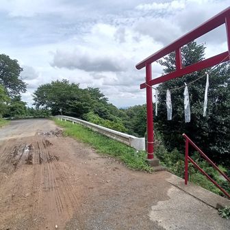 金刀比羅神社前
やむを得ず右回りに草戸山まで往復することに