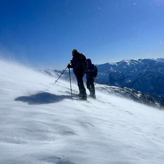 トレースが風でリセットされてる