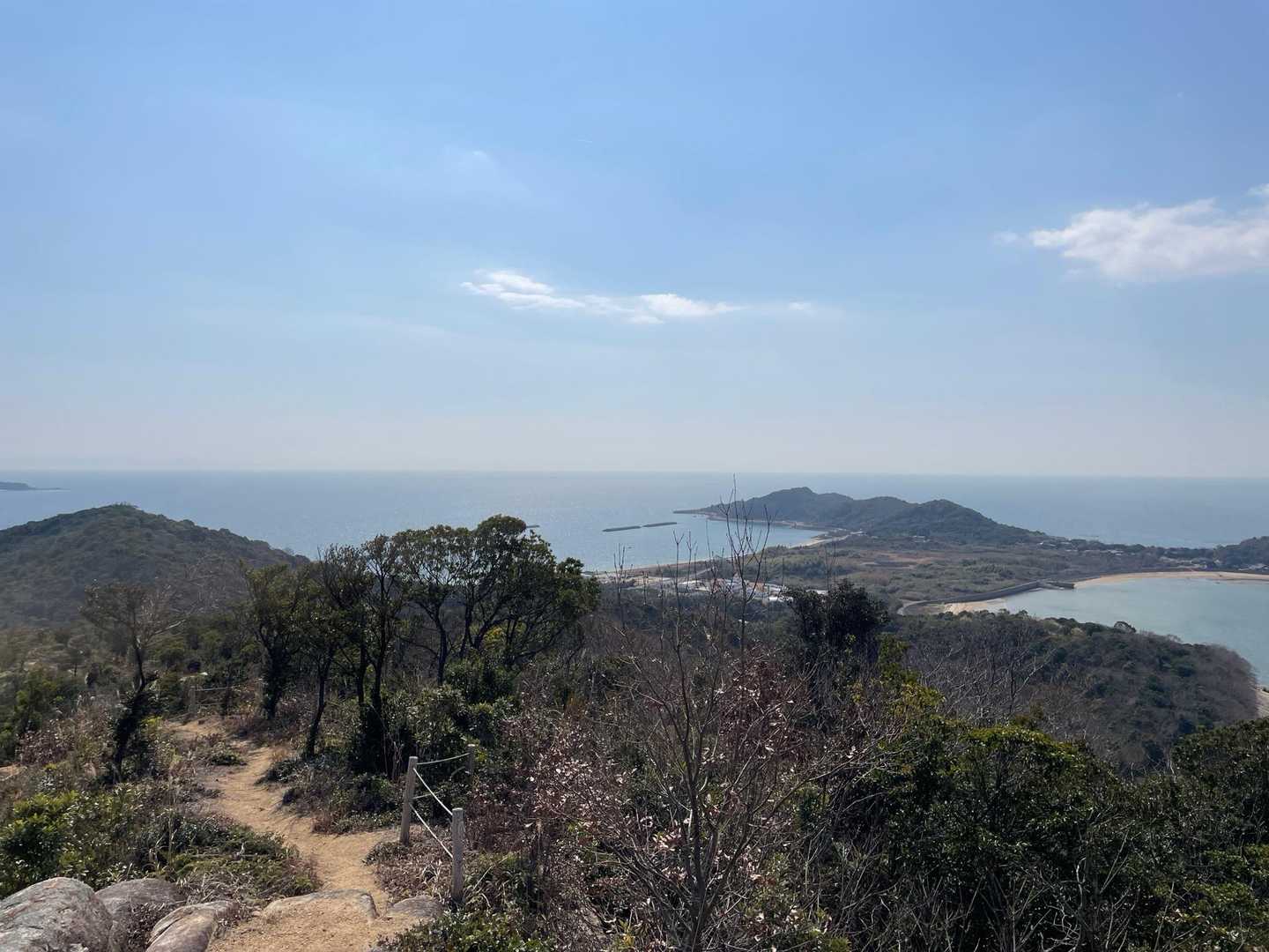 兜山古墳入口-岩屋山-長浜山-登山道入口 周回コースの写真