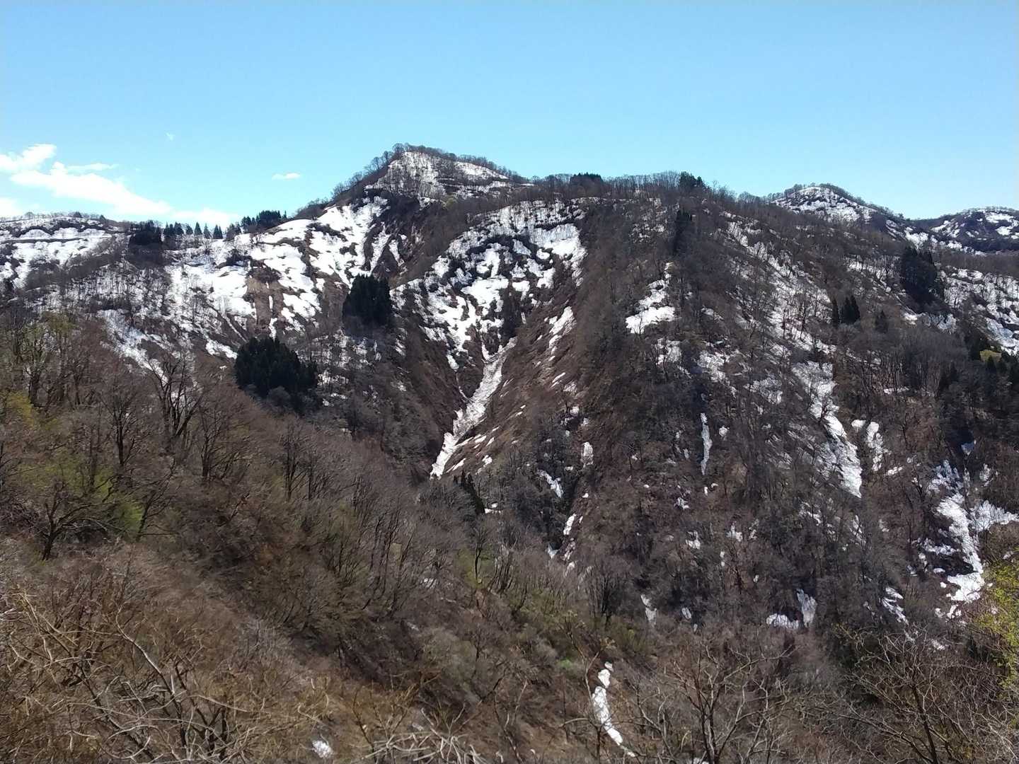 南蛮山方向