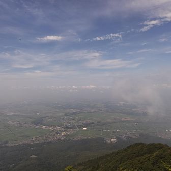 男体山から