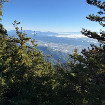 南岳から