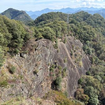 稚児落としからの景色