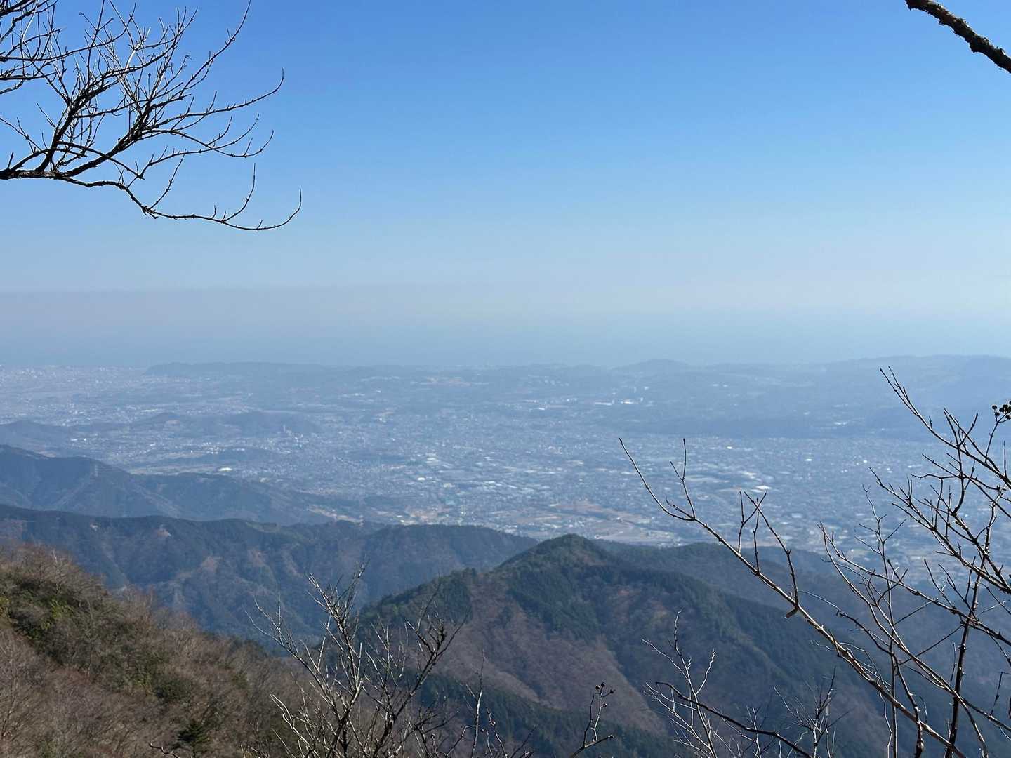 相模湾方向も気持ちのよい眺め✨
