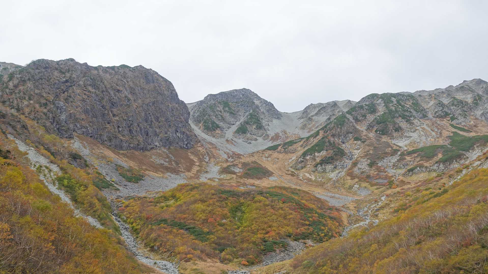 上高地バス停-河童橋-小梨平-槍見河原-赤沢岩小屋-天狗池 往復コースの写真