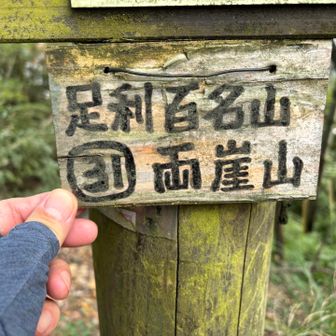今月三度目の両崖山通過