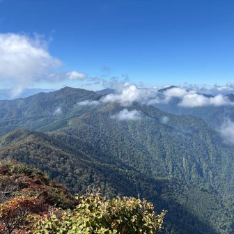 祖母山方向