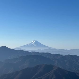 西御殿岩からの富士山😍