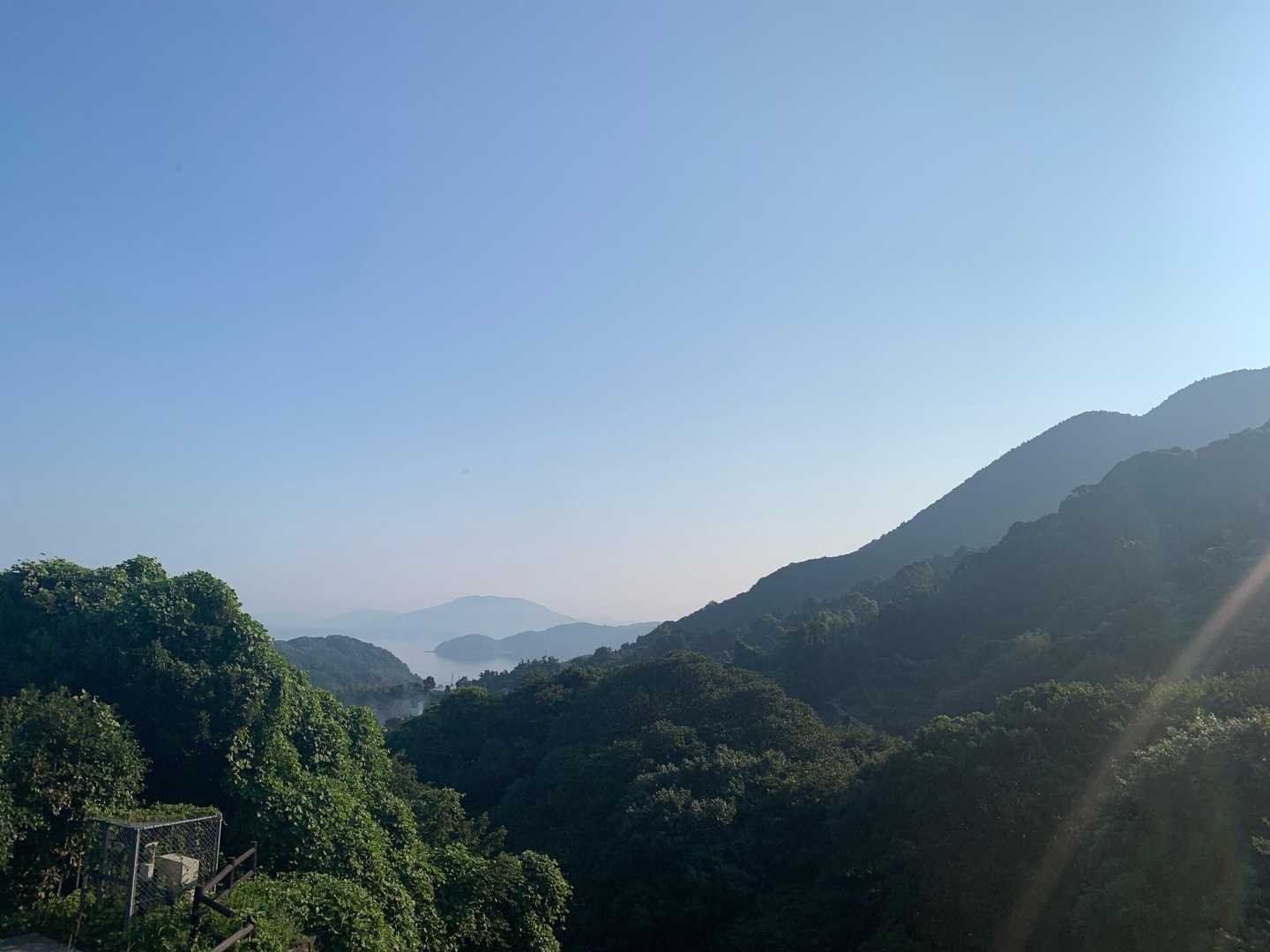 霞んでますがコレはコレで😊