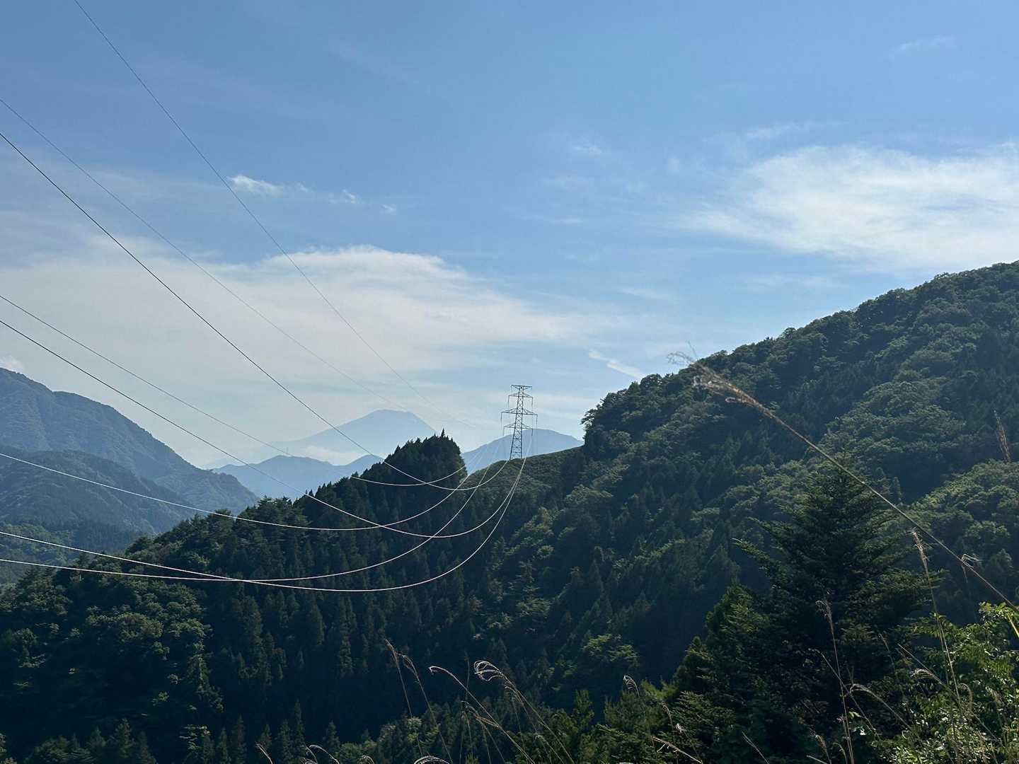 林道を下って終わり