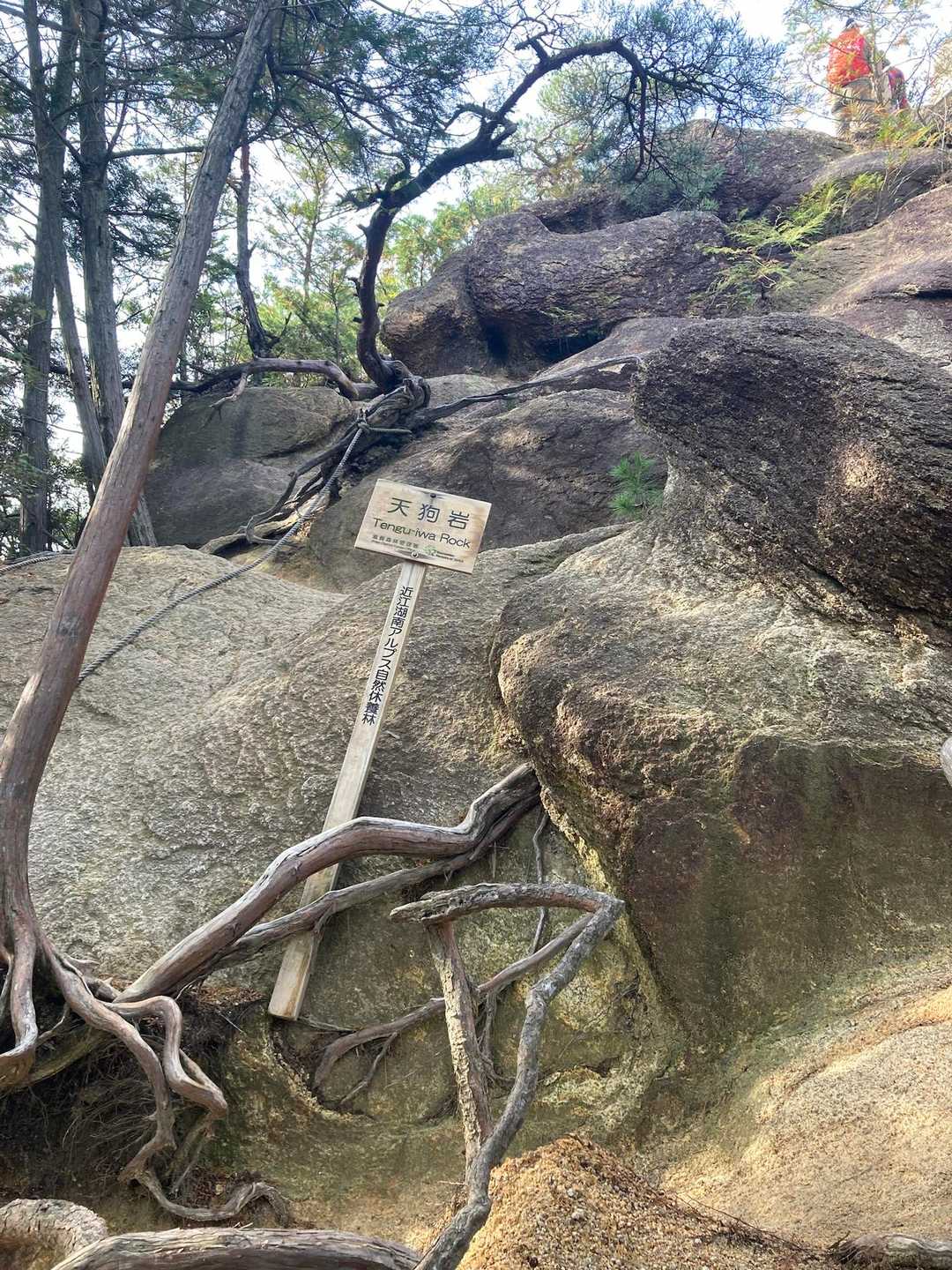 上桐生登山口-天狗岩-白石峰 周回コースの写真