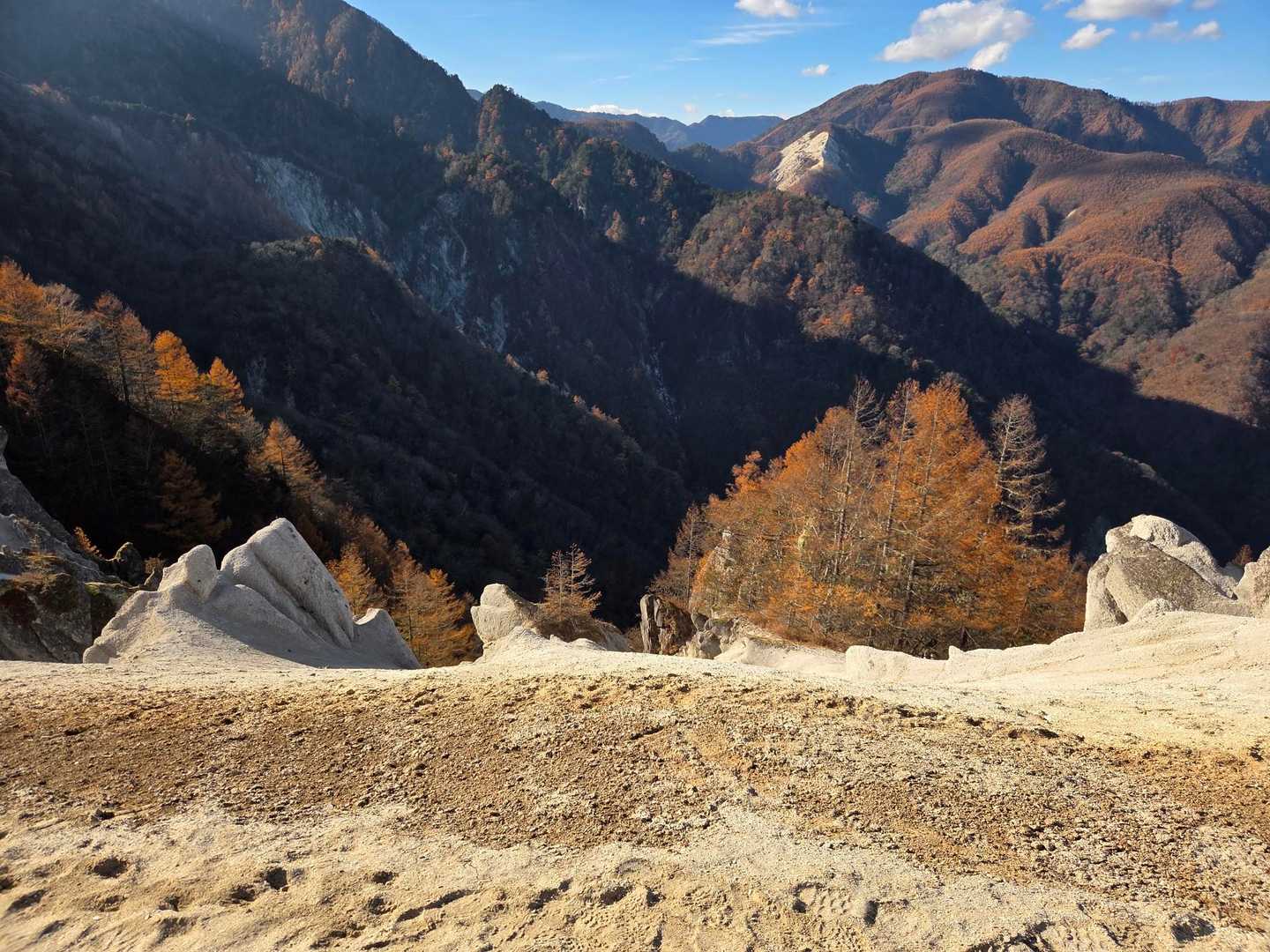 日向山 | 白亜に輝く天空のビーチから、南アルプス・富士山・八ヶ岳を一望の写真