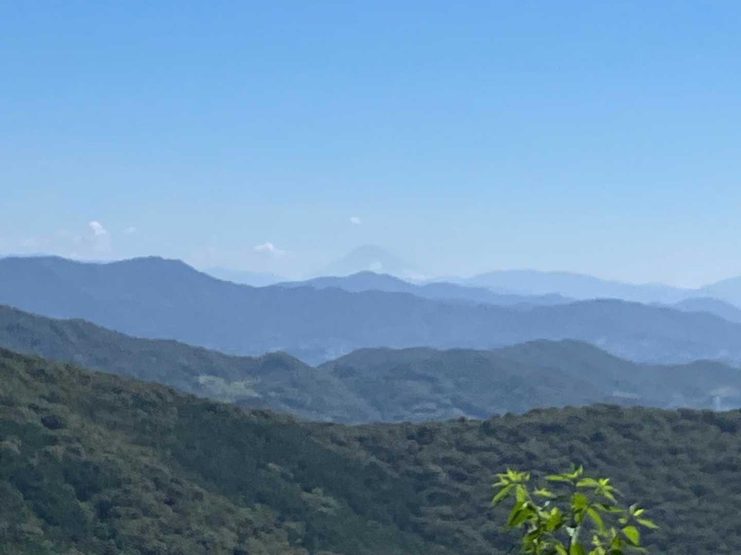 富士山🗻　うっすら
