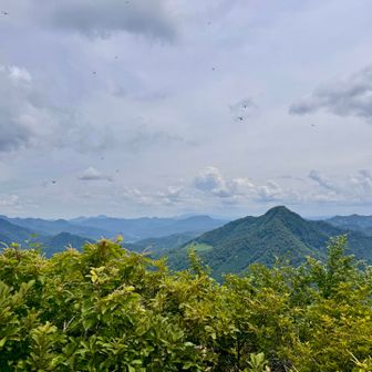 360°のパノラマが広がる❗️でも暑すぎ〜🥵