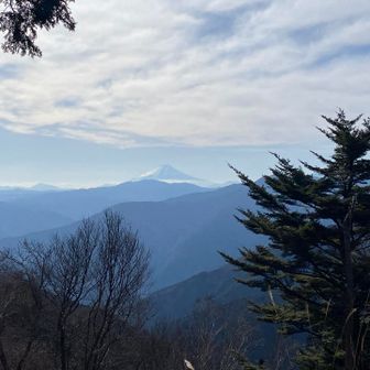 日向沢ノ峰からの富士山