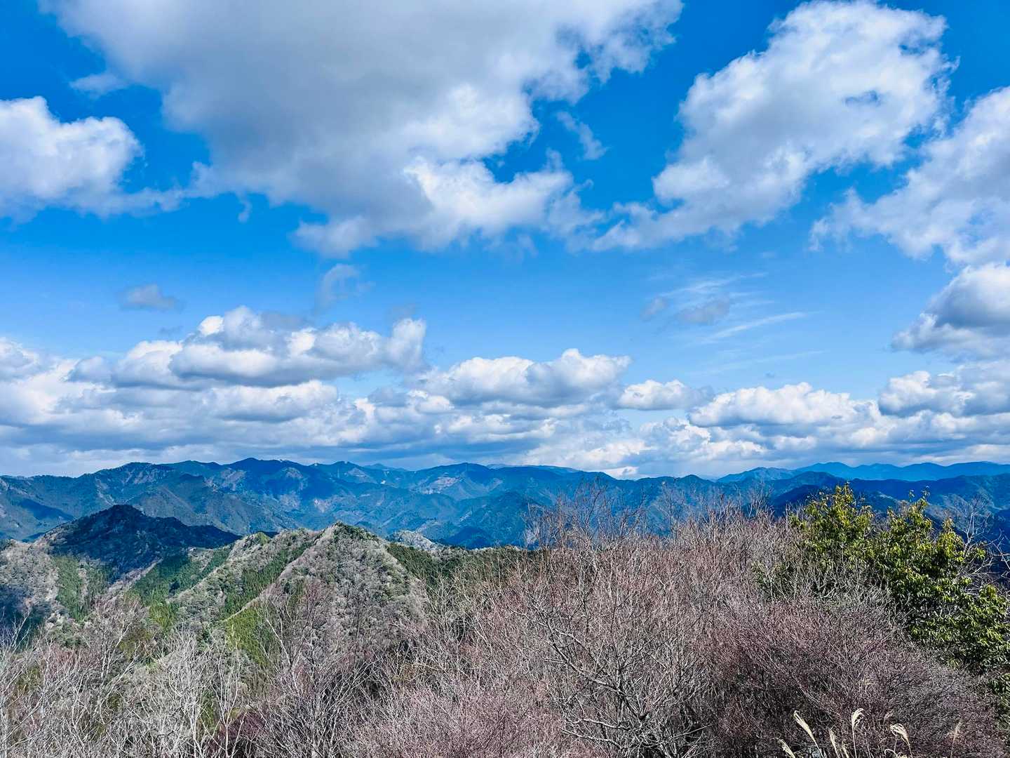 山頂〜