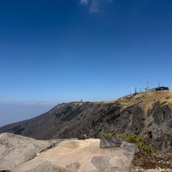 烏帽子岩からの眺望。