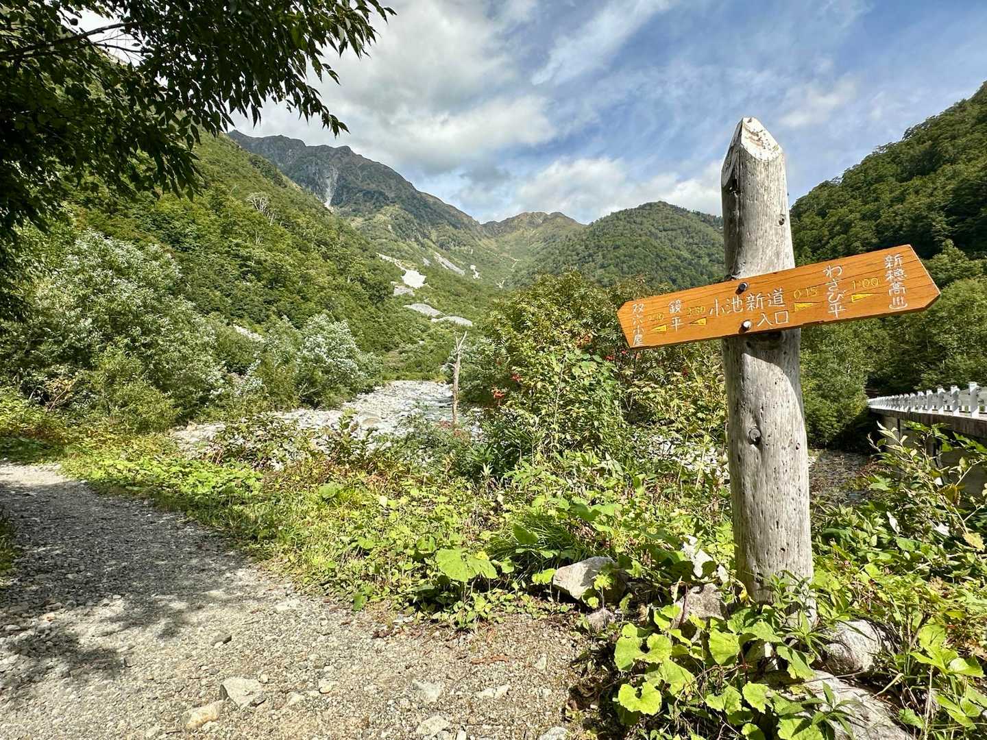 薬師岳登山口-五光岩ベンチ-太郎山-北ノ俣岳-赤木岳-中俣 縦走コースの写真