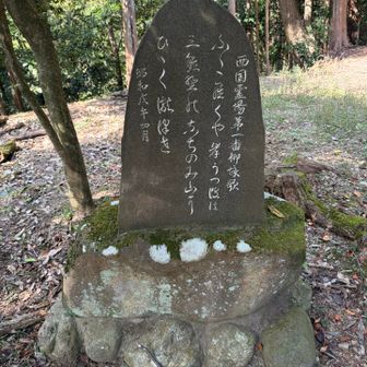 帰ったから調べたら。観音石仏が麓の本堂まで順番に33体。
