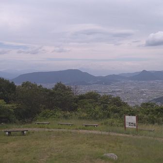善通寺五岳から大麻山