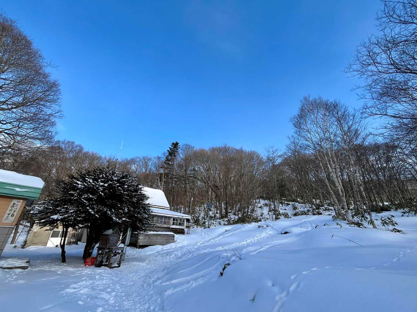 鷲別岳 往復コースの写真