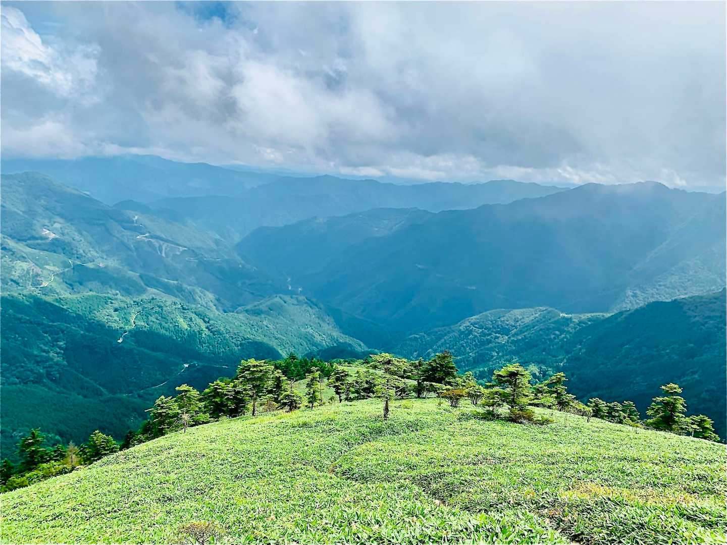 笹ヶ峰南登山口-笹ヶ峰 往復コースの写真