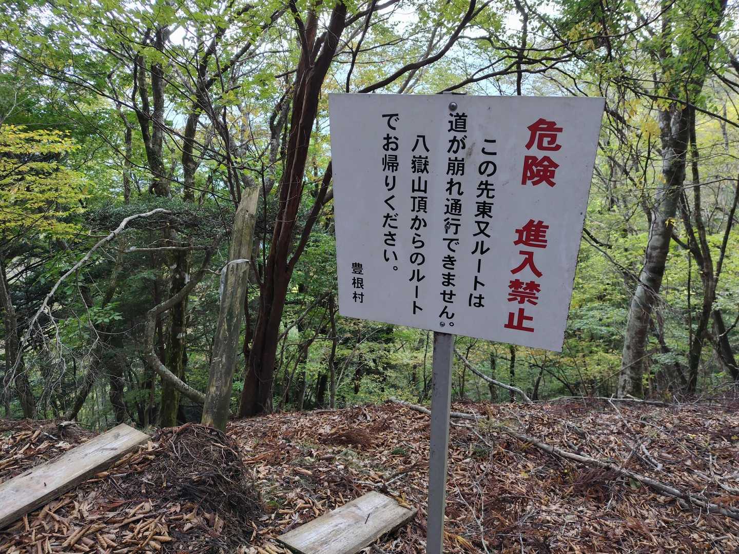ここが東又ルートへの分岐点