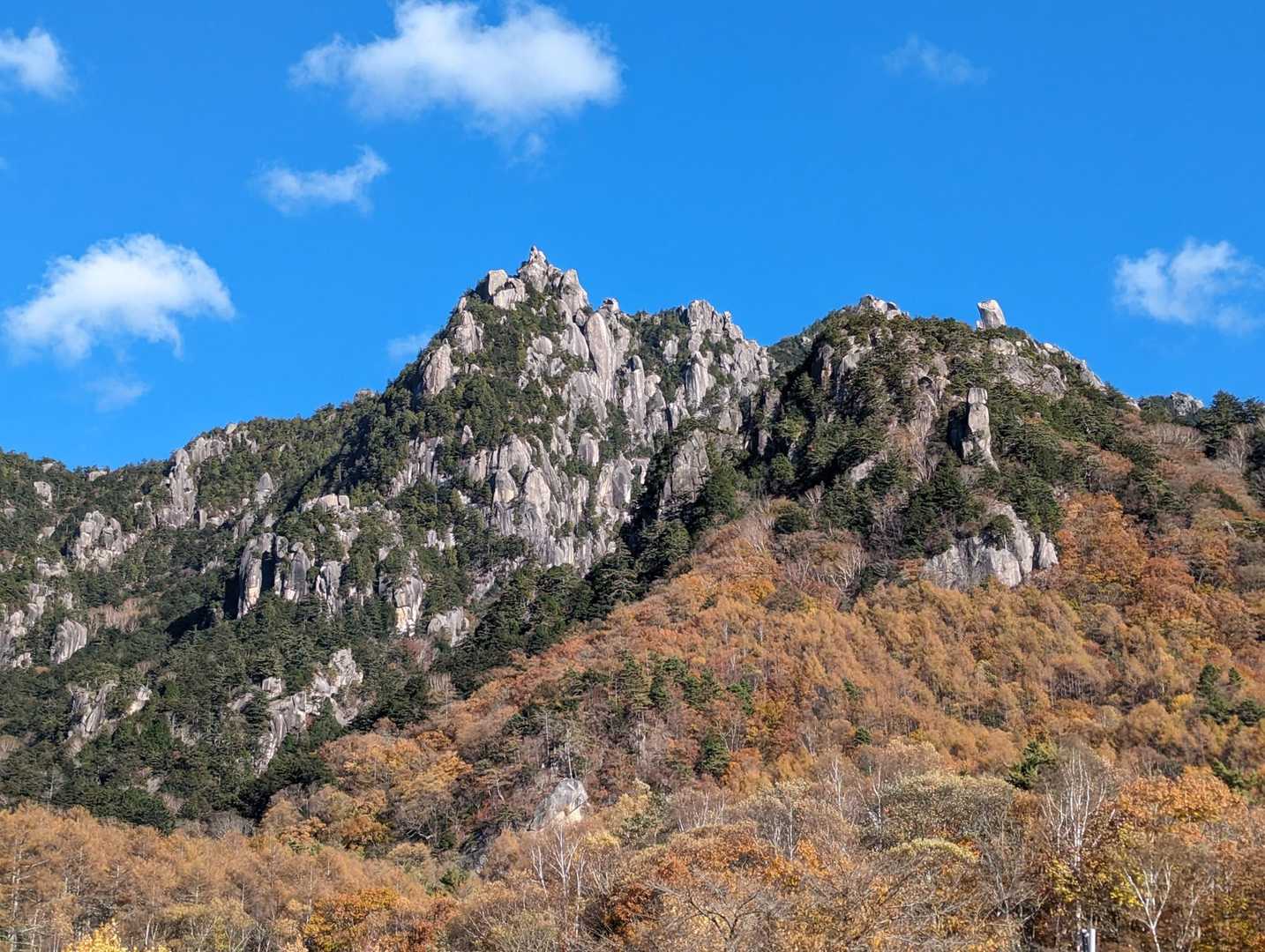 最後に瑞牆山バーン