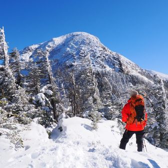 急登の西天狗さんです💦