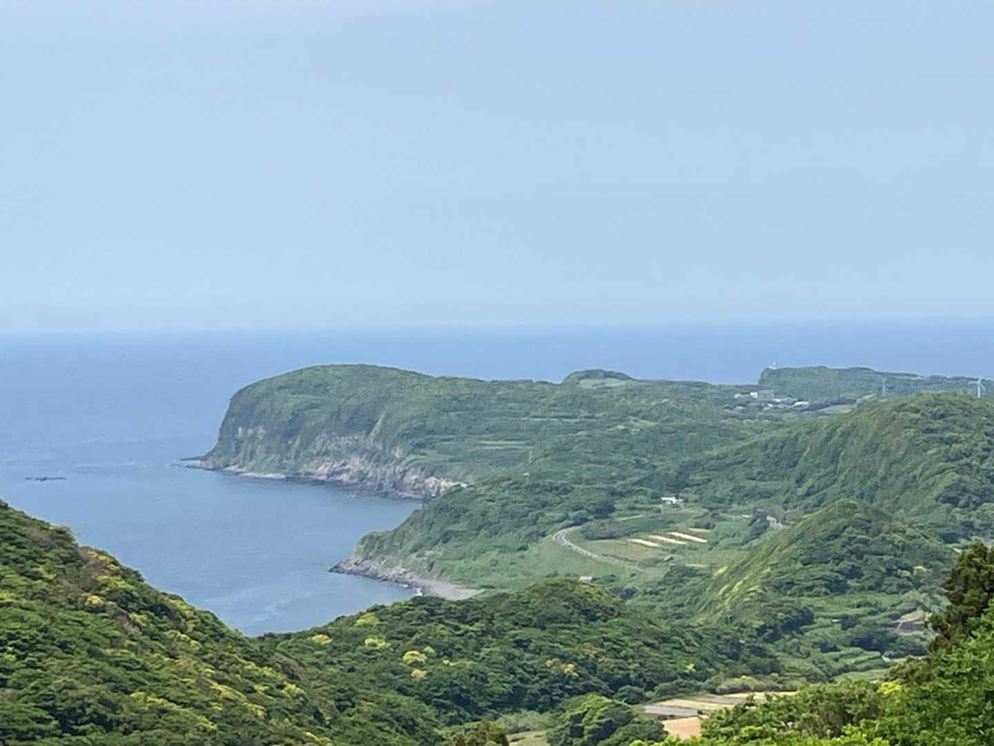 大バエ灯台方面